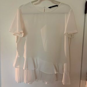 Zara pleated shirt - XL